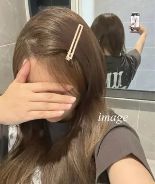 ロング カラー belle 表参道 terrace所属・抜きっぱなしブロンド /ハイトーン/カナタのヘアスタイル