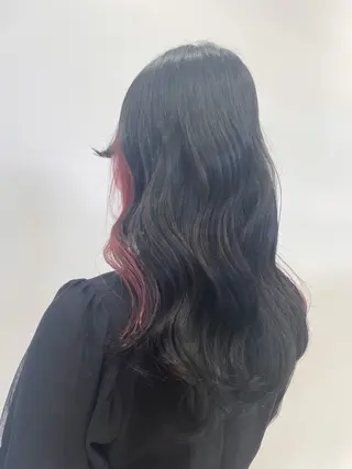 ロング mopa所属・mopa_kaede 暖色カラー/ロングのヘアスタイル