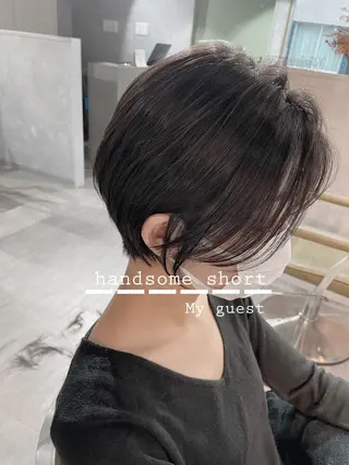 ショート カラー uru所属・🪼ショート推し🪼 坂本大樹のヘアスタイル