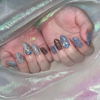 ネイル 🦋ネイルサロン ブラン🌈ゆりのネイルデザイン