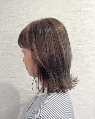 ミディアム Strawberry所属・原田 志保のヘアスタイル