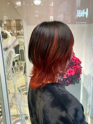 ミディアム ⚜️ウルフカット⚜️ タナミ　ミハルのヘアスタイル