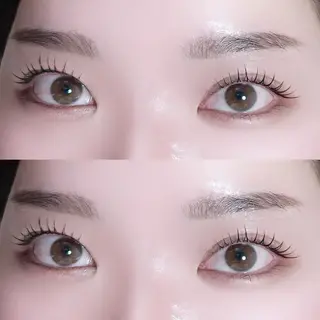 アイブロウ 艶カラー/マツエク /似合わせ🤍ななえのヘアスタイル