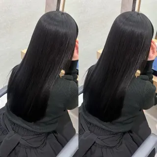 セミロング 半個室サロンyoures hair 髪質改善トリートメント東新宿店所属・榊原竜弥 髪質改善/美髪作りのヘアスタイル