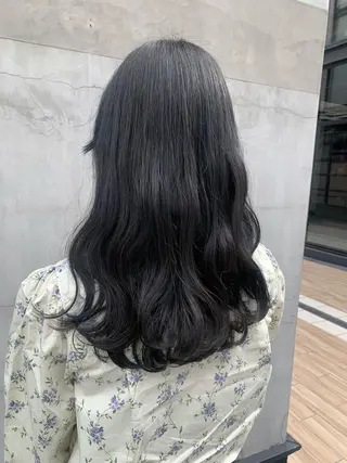 セミロング カラー ヘアアレンジ yuka .のヘアスタイル