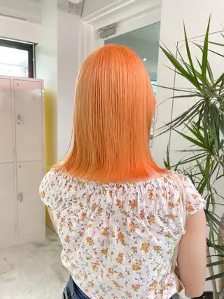 カラー 抜け感レイヤー🎶 ハイトーン/りりのヘアスタイル