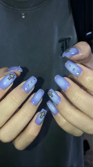 ネイル kana/モード ・グランジ໒꒱のネイルデザイン