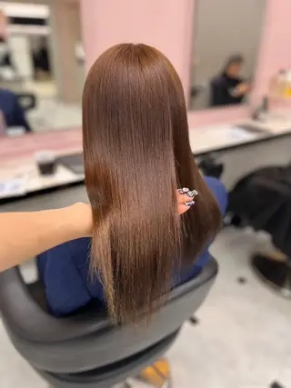 カラー 透明感韓国ヘア💍 横浜UNITED♡のヘアスタイル
