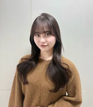 ロング 横浜/顔まわり/ レイヤー🩶大和のヘアスタイル