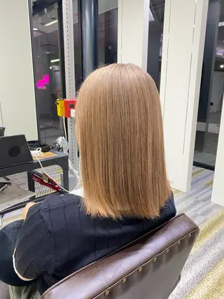 ミディアム 石原 侑祈のヘアスタイル