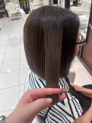 カラー 石渡 瑠菜のヘアスタイル