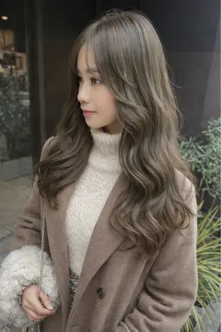 カラー 透明感のある艶髪なら 矢場町駅4番出口すぐのヘアスタイル