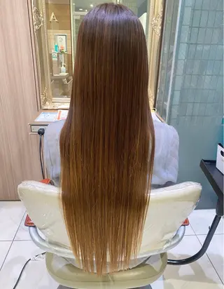 ロング パーマ 古川 琴美のヘアスタイル