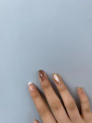 ネイル earth甲府昭和店 西村香穂のネイルデザイン