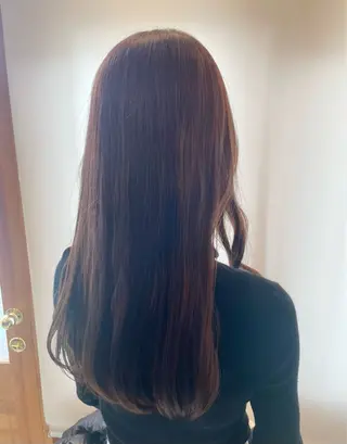 ロング みやした もあのヘアスタイル