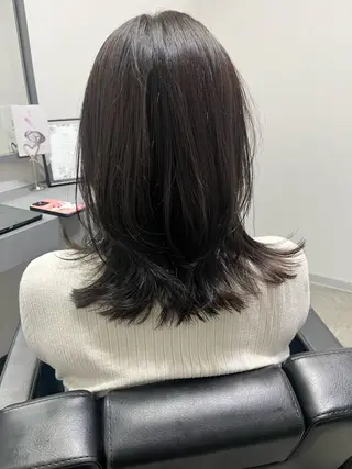 ミディアム 堀越 エリのヘアスタイル