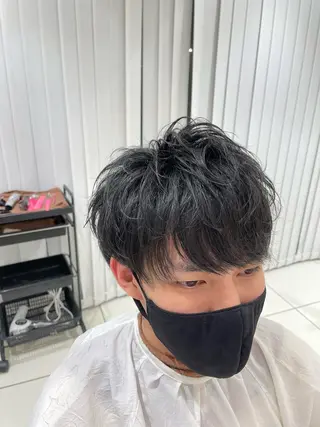 メンズ 🔹メンズ縮毛矯正 川島爽楽🔹のヘアスタイル