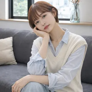 ショート カラー 一ノ瀬 暁のヘアスタイル