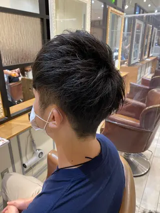 ショート メンズ特化 ナカネ カツヤのヘアスタイル