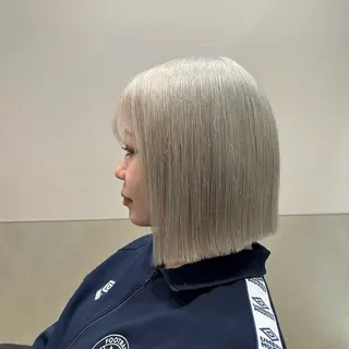 セミロング カラー ヘアアレンジ GOTODAY shair salon 横浜mare店所属・透明感抜群カラー mai🍑♡のヘアスタイル