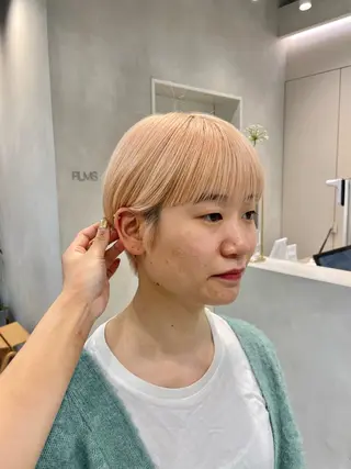 ショート レイヤーカット Kinoのヘアスタイル