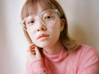 ミディアム カラー N° +aero 横浜のヘアスタイル