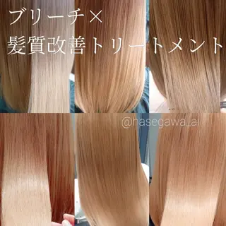 ロング EMANON 心斎橋所属・デザインカラー /aiのヘアスタイル