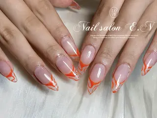 ネイル E.N🦋 長さ出し/持ち込みのネイルデザイン