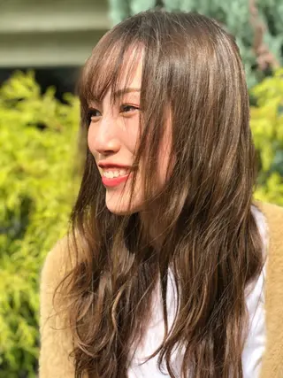 ロング カラー 韓国🇰🇷ボブ✂︎ レイヤー✂︎三吉明人のヘアスタイル