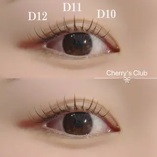 マツエク・マツパ Cherry'sClub 上福岡店所属・こんどう みうのマツエク・マツパデザイン