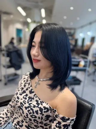 ミディアム RAF TOKYO 浜松所属・レイヤー/髪質改善/ 飯尾百花のヘアスタイル