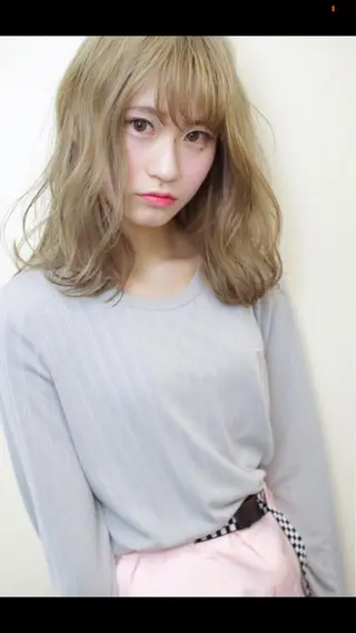 ミディアム カラー 山本 芳喜のヘアスタイル