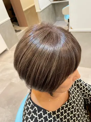 ショート カラー 佐久間 広祐のヘアスタイル