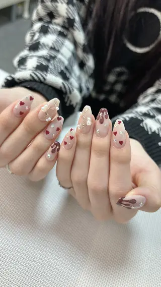 ネイル ネイルサロンD&D所属・劉 丹丹のネイルデザイン