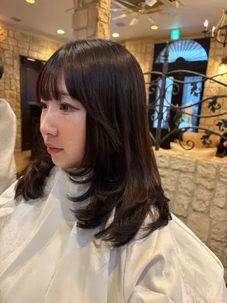 ミディアム MIKU ♡彡のヘアスタイル