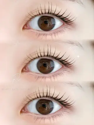 マツエク・マツパ R BEAUTY YUINAのマツエク・マツパデザイン