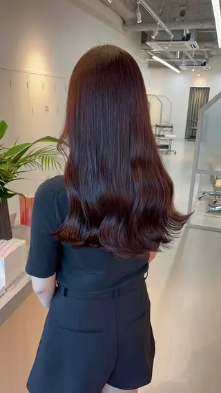 セミロング 恒松 大毅のヘアスタイル