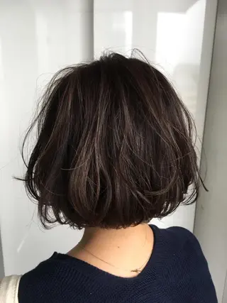 ショート カラー メンズヘア/レイヤー /ボブ山内春輝のヘアスタイル