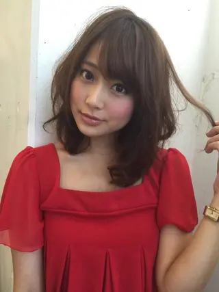 ミディアム また会いたくなる 美容師【KENTA】のヘアスタイル