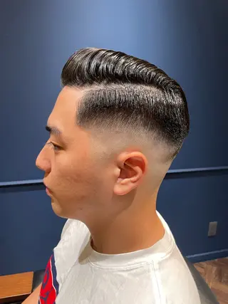 ショート メンズ The Premium Barber Dampfer所属・西井 義就のヘアスタイル