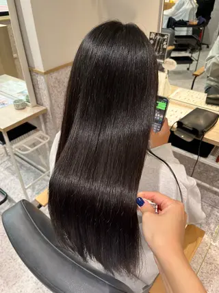 ロング 髪質改善&艶カラー/ ほんだあみ (♡)のヘアスタイル