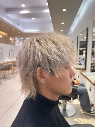 メンズ 久後清斗 クゴサヤトのヘアスタイル