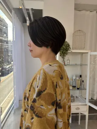 ショート 薬院浄水通/ショート /ボブ/rukaのヘアスタイル