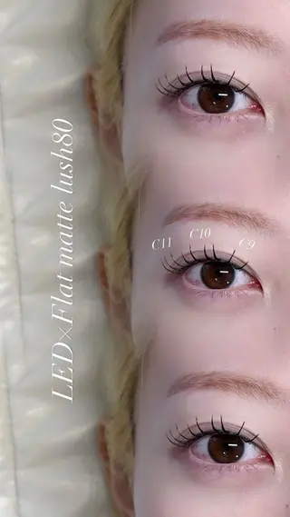 マツエク・マツパ SunnyLash高蔵寺所属・Sunny lash /Ninaのマツエク・マツパデザイン