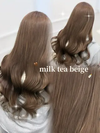 ロング 西澤 愉来　木曜カット限定のヘアスタイル