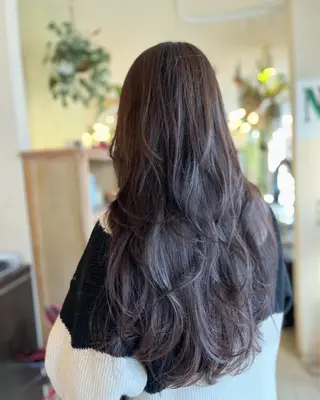 ロング SHIRObynico所属・山崎 洋平のヘアスタイル