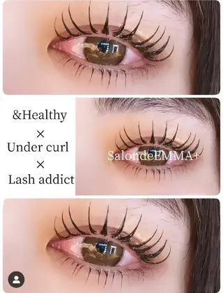 マツエク・マツパ EMMA plus．のマツエク・マツパデザイン