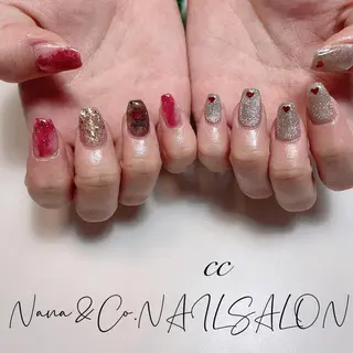 カラー ネイル C C🌼のネイルデザイン