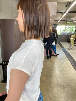 ミディアム カラー 小木曽智美 /ボブ/ショートのヘアスタイル