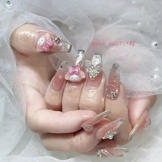 ネイル Purasia高橋✧ マグ/ワンホン/地雷のネイルデザイン